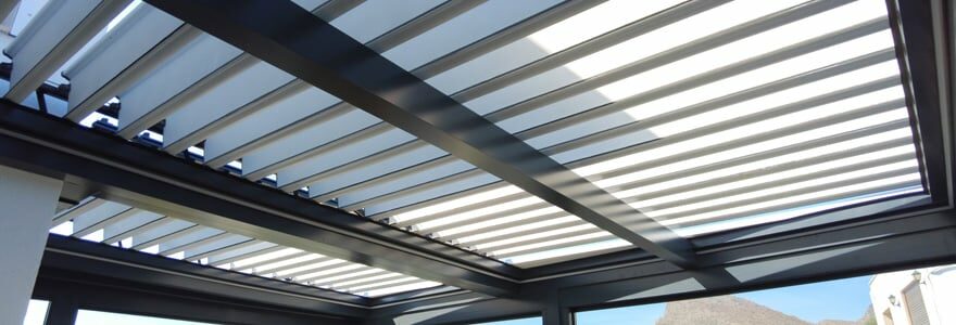 pergola en aluminium